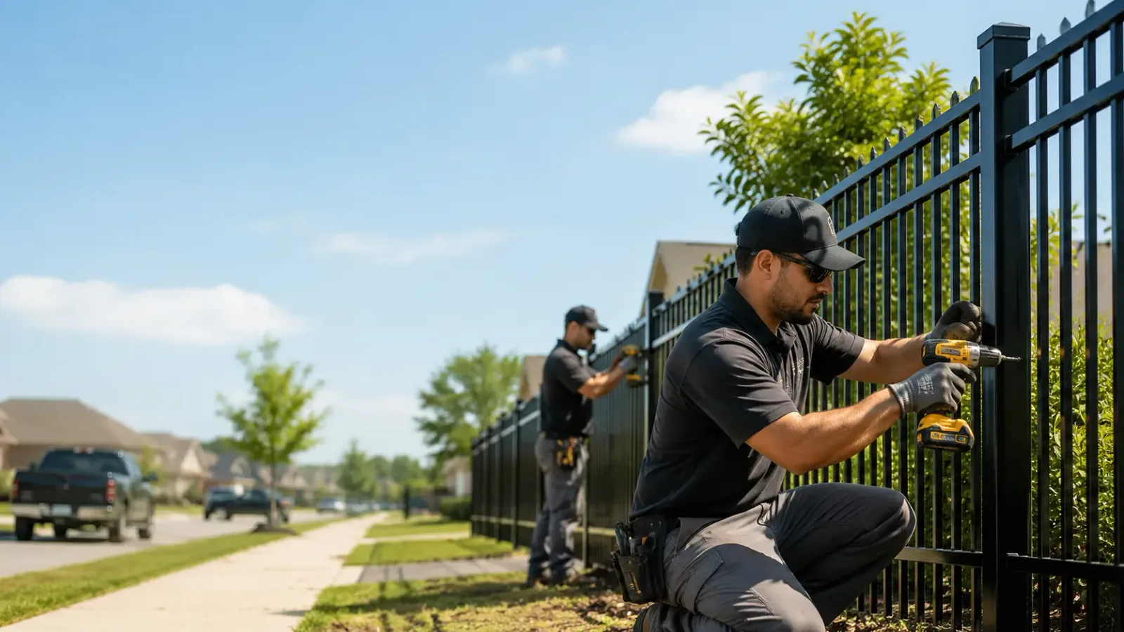 Metal Fence Installation in Valhalla, NY